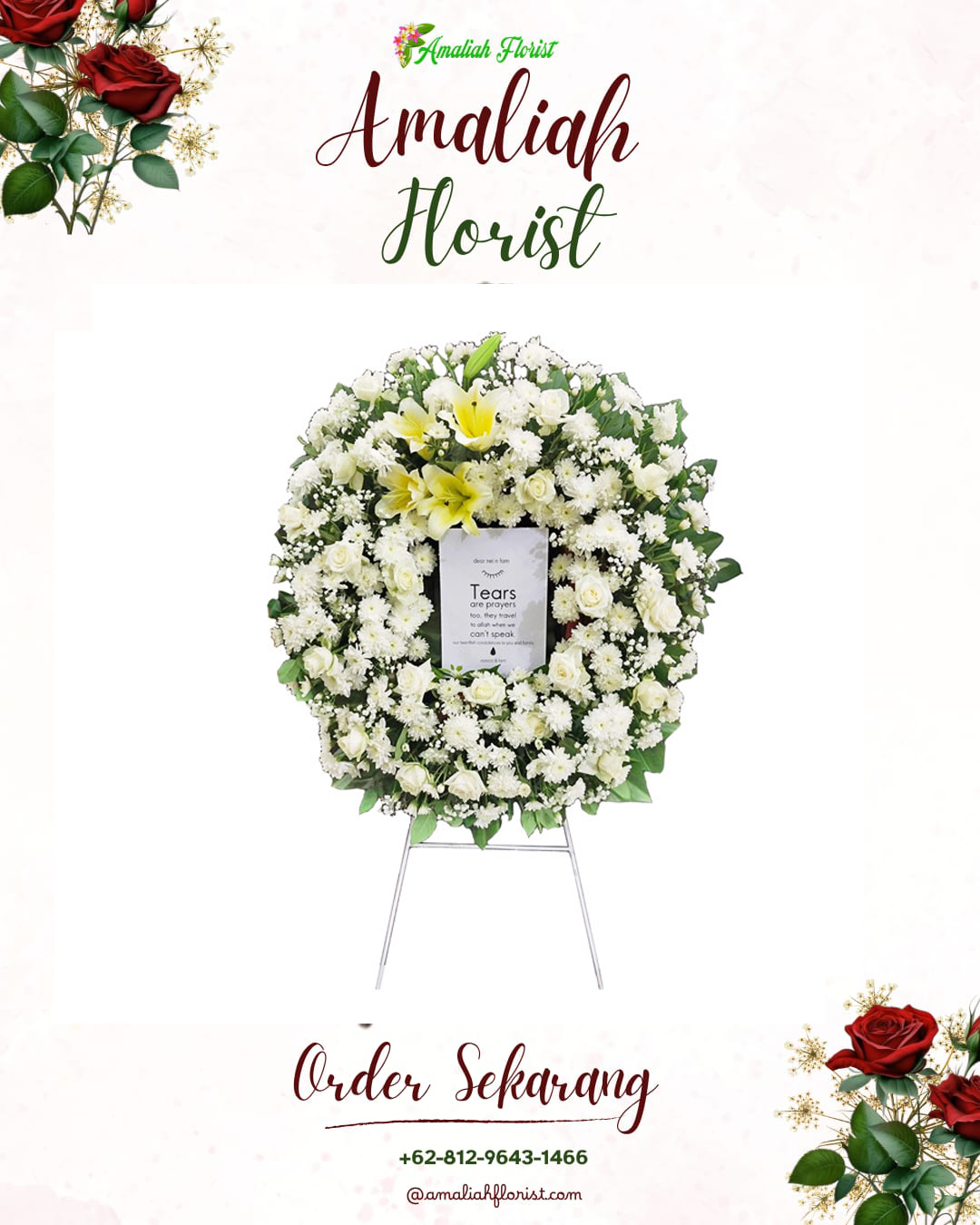 Krans Bunga Duka Jogoroto